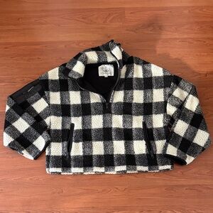 Boundless North - Buffalo Plaid Faux Shearling Zip Jacket